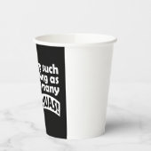 Too Many Chihuahuas Pappbecher (Links)