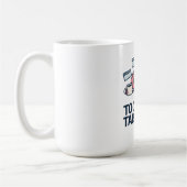 Too Many Tabs Open - Funny Brain Humor Kaffeetasse (Links)