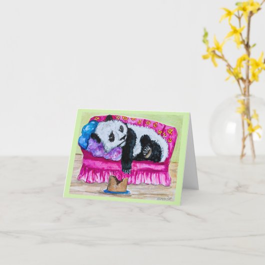 Too Much Cake? Karte (Gelbe Blume)