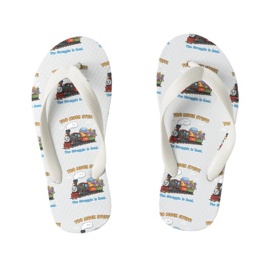 "Too Much Stuff" Happy Express Kinderbadesandalen (Fußbett)