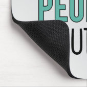 Too Peopley Outside Introvert Mousepad (Ecke)