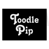 Toodle Pip Grußkarte (Vorderseite (Horizontal))