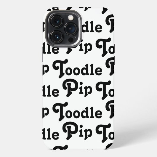 Toodle Pip iPhone Hülle (Rückseite)