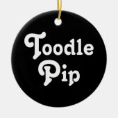 Toodle Pip Keramik Ornament (Vorne)