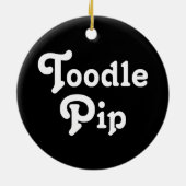 Toodle Pip Keramik Ornament (Hinten)