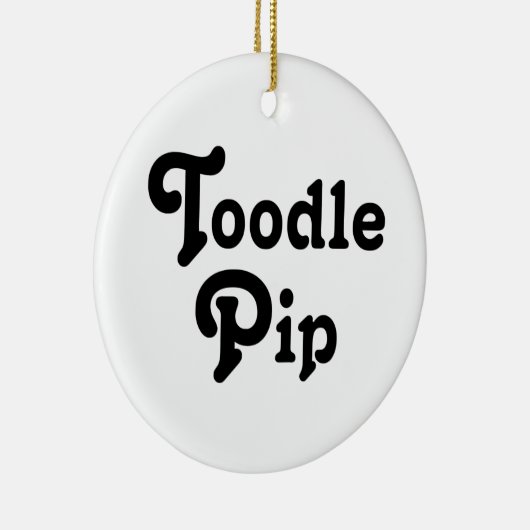 Toodle Pip Keramik Ornament (Rechts)