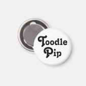 Toodle Pip Magnet (Vorderseite/Rückseite)