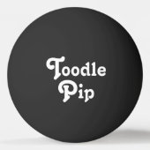 Toodle Pip Ping Pong Ball Tischtennisball (Rückseite)
