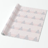 Toodles Holiday Monogram Wrapping Paper Geschenkpapier (Ungerollt)