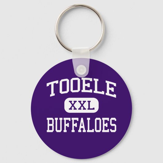 Tooele - Buffalos - Hochschule - Tooele Utah Schlüsselanhänger (Vorderseite)
