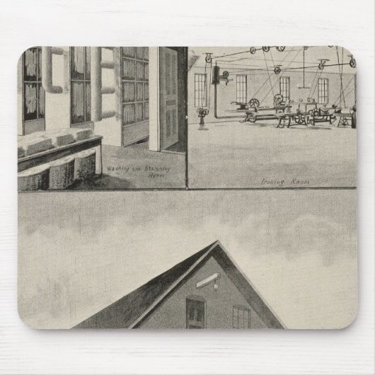 Toof's Wäsche, Concord, NH Mousepad (Vorne)