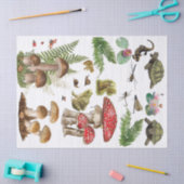 Toohocker-Decodilatationspapier Holzelemente Seidenpapier (Basteln)