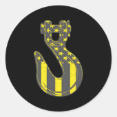 Took Hook Runder Aufkleber (Vorderseite)