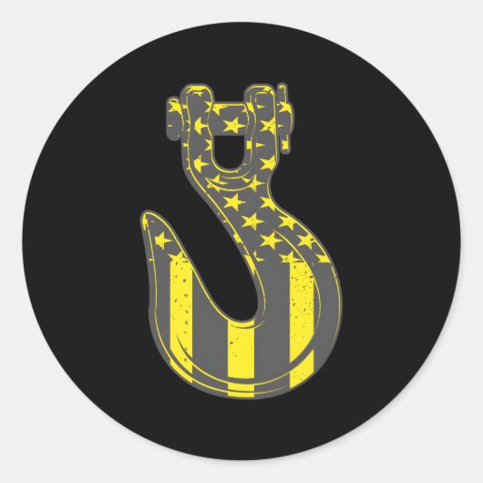 Took Hook Runder Aufkleber (Vorderseite)