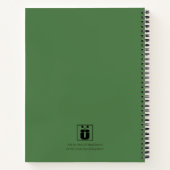 Tooky Monkey mit BananenNotebook Notizblock (Rückseite)