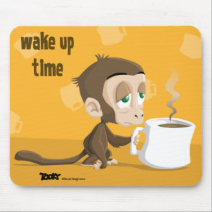Tooky Weckte Time Mousepad