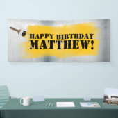 Tool Birthday Party Banner (Messe)