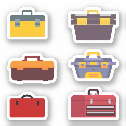 Tool Box Sticker (Vorderseite)