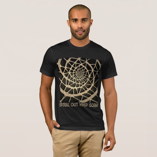 Tool - Spiral Out Behalt Going - Fibonacci Sequenc T-Shirt (Vorne ganz)