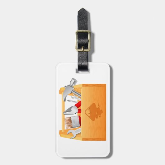 Toolbox Gepäckanhänger (Vorderseite vertikal)