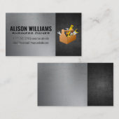 Toolbox | Tischlerei und Bauwesen Visitenkarte (Vorne/Hinten)