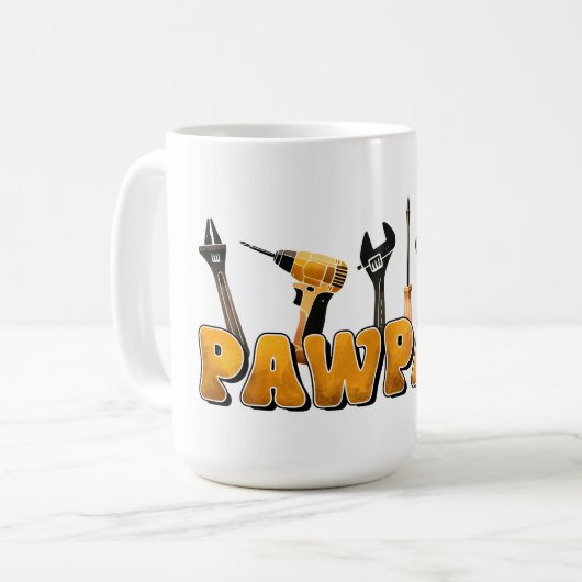 Toolbox von Pawpaw: Weisheit in jeder Korrektur Kaffeetasse (Vorderseite Links)