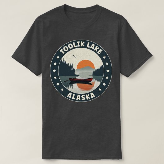Toolik Lake Alaska Sunset TShirt (Design vorne)