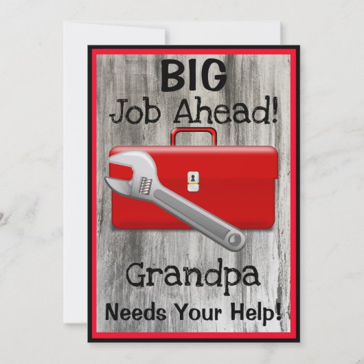 Toolin' rund um die Oper Einladung (Vorderseite)