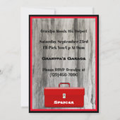 Toolin' rund um die Oper Einladung (Rückseite)