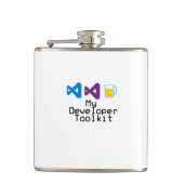 Toolkit-Flasche Flachmann (Vorderseite)