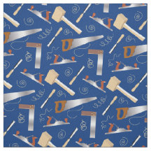 Toolkit für Tischlerwerkzeuge mit blauem Hintergru