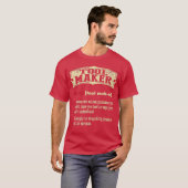 Toolmaker Dictionary Term Sarcastic T-Shirt (Vorne ganz)