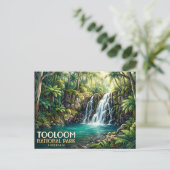 Tooloom Nationalpark Australien Postkarte (Stehend Vorderseite)