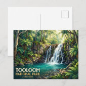 Tooloom Nationalpark Australien Postkarte (Vorne/Hinten)