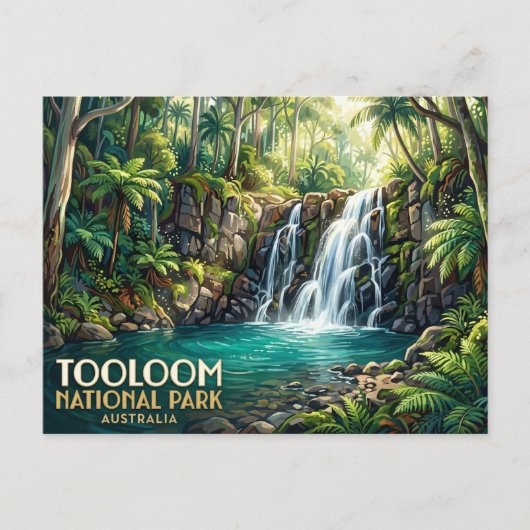 Tooloom Nationalpark Australien Postkarte (Vorderseite)