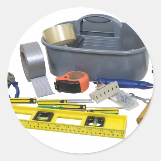 Tools071809 Runder Aufkleber (Vorderseite)