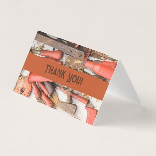 Tools Antiquitätenwerkzeug Rustikal Roter Mann (Vorderseite)