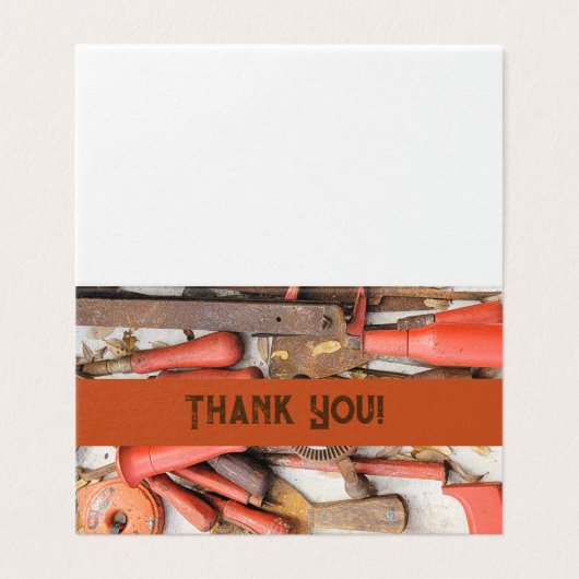 Tools Antiquitätenwerkzeug Rustikal Roter Mann (Außenseite Aufgefaltet)