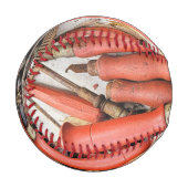 Tools Antiquitätenwerkzeug Rustikal Roter Mann Baseball (Vorderseite Links)