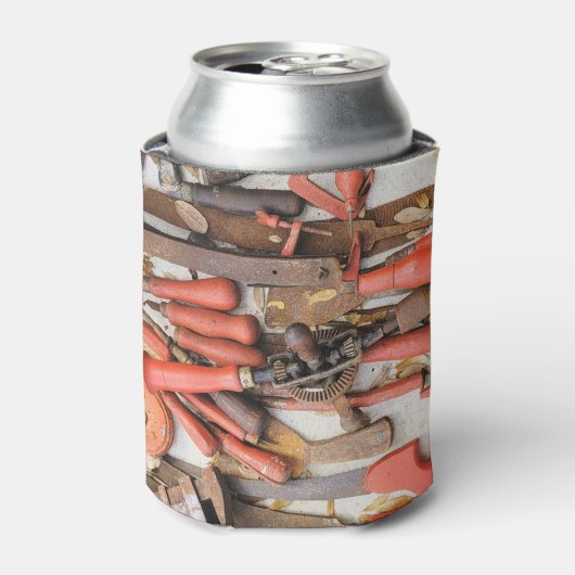 Tools Antiquitätenwerkzeug Rustikal Roter Mann Dosenkühler (Kanne Vorderseite)