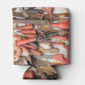 Tools Antiquitätenwerkzeug Rustikal Roter Mann Dosenkühler (Rückseite)