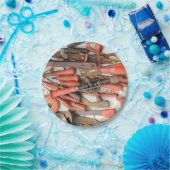 Tools Antiquitätenwerkzeug Rustikal Roter Mann Pappteller (Party)