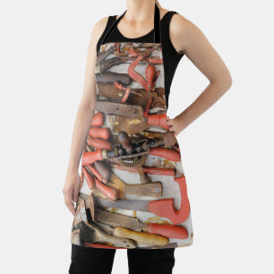 Tools Antiquitätenwerkzeug Rustikal Roter Mann Schürze