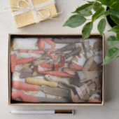 Tools Antiquitätenwerkzeug Rustikal Roter Mann Seidenpapier (Geschenk)