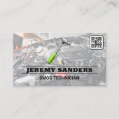 Tools | AUTO | Motor Bay | QR-Code Visitenkarte (Vorderseite)