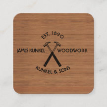 Tools Black Hammer LOGO Vintage Holzkonstruktion