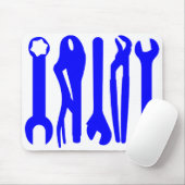 Tools - Blau Mousepad (Mit Mouse)