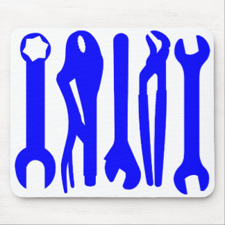 Tools - Blau Mousepad