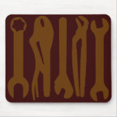 Tools - Brauntöne Mousepad (Vorne)