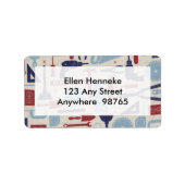 Tools des Vaters Adressaufkleber (Vorne)